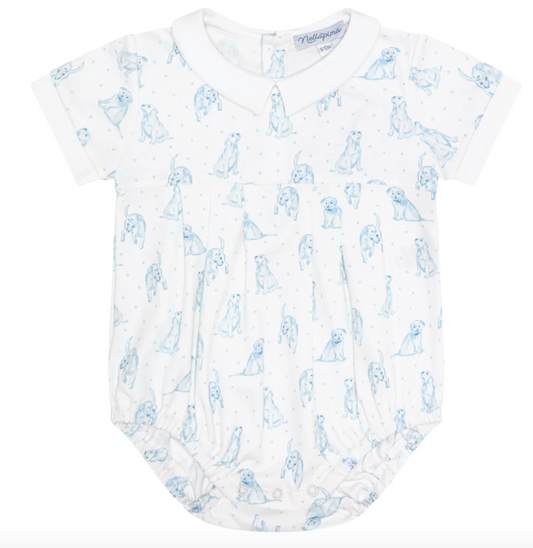 Blue Puppy Love Bubble