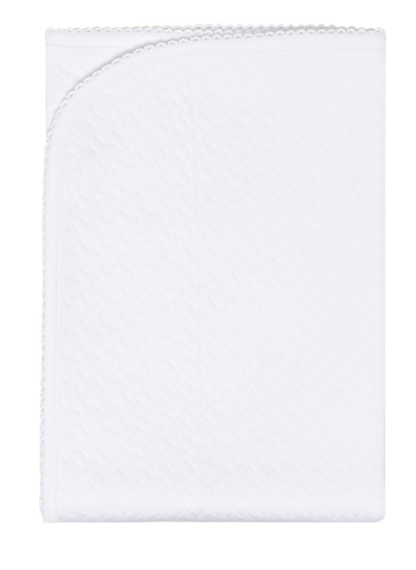 Basket Weave Baby Blanket