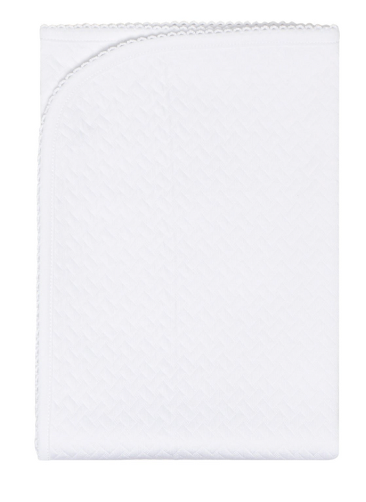 Basket Weave Baby Blanket