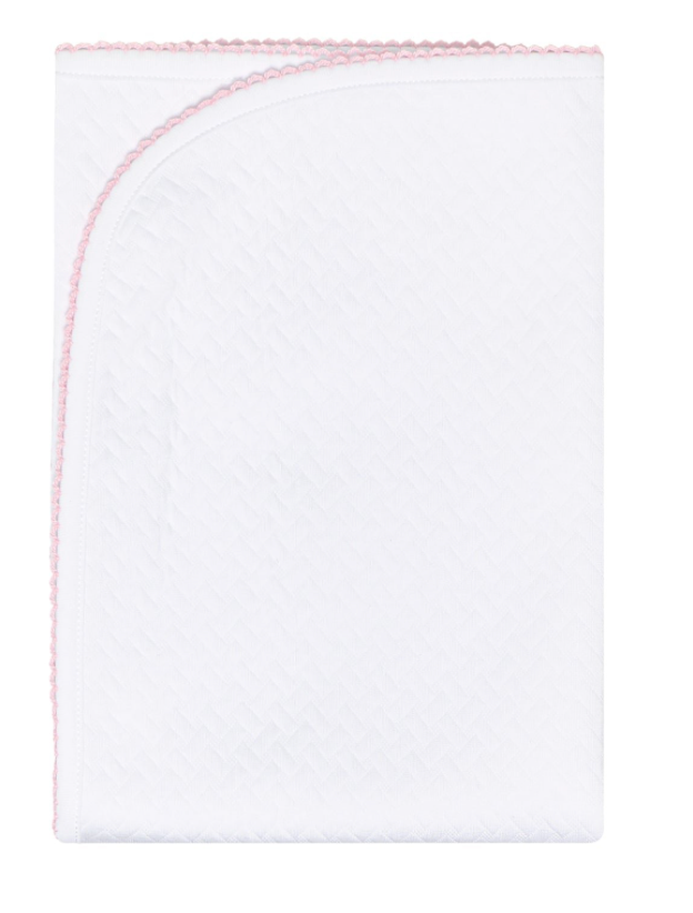 Basket Weave Baby Blanket