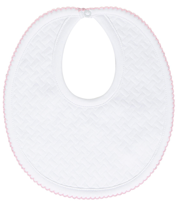 Basket Weave Baby Bib