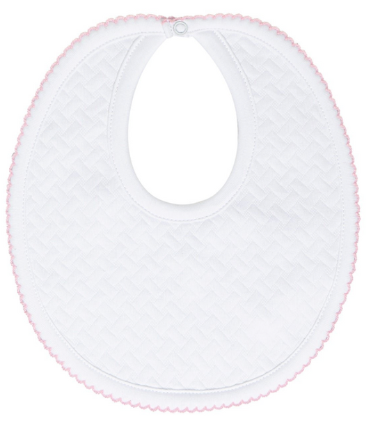 Basket Weave Baby Bib
