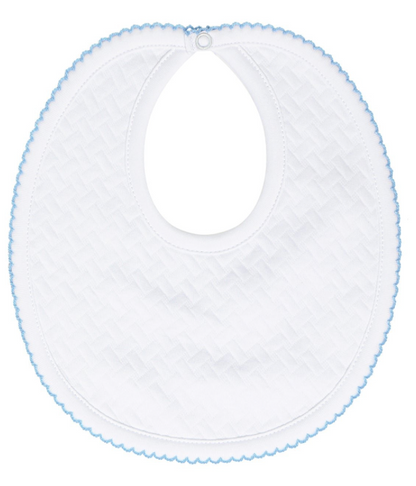 Basket Weave Baby Bib