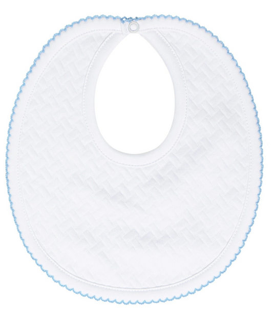 Basket Weave Baby Bib