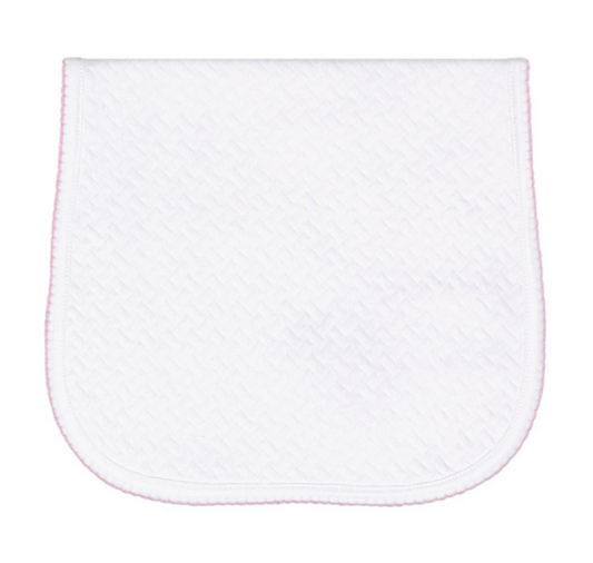 Basket Weave Burp Cloth