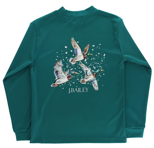 Duck Long Sleeve Performance Tee
