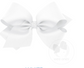 Mini Classic Grosgrain Hair Bow (Plain Wrap)
