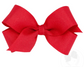 Mini Classic Grosgrain Hair Bow (Plain Wrap)