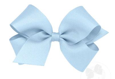 Medium Classic Grosgrain Hair Bow (Plain Wrap)