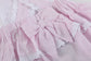 Pink Seersucker Easter Bunny Ruffle Romper
