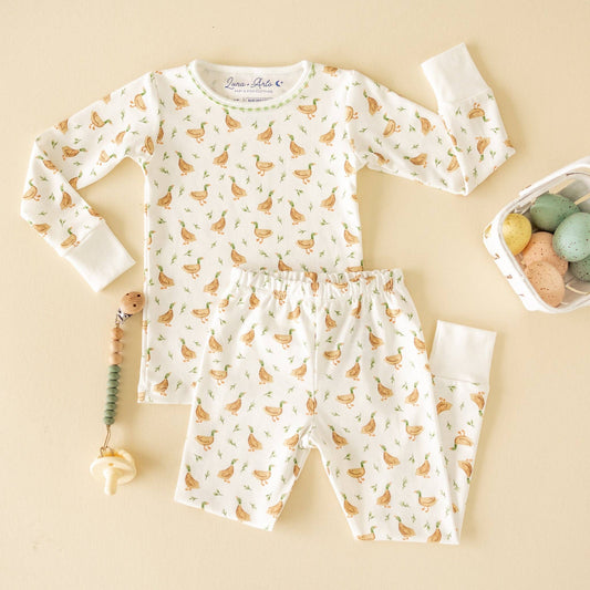 Meadowland Mallards Long Pajamas