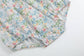 Pink Floral Print Smocked Futter Romper
