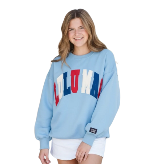 LULU MAC Red, White, Blue